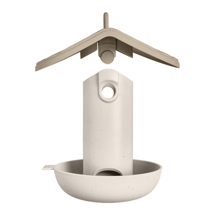 cosy feeder silo 18cm mushroom beige